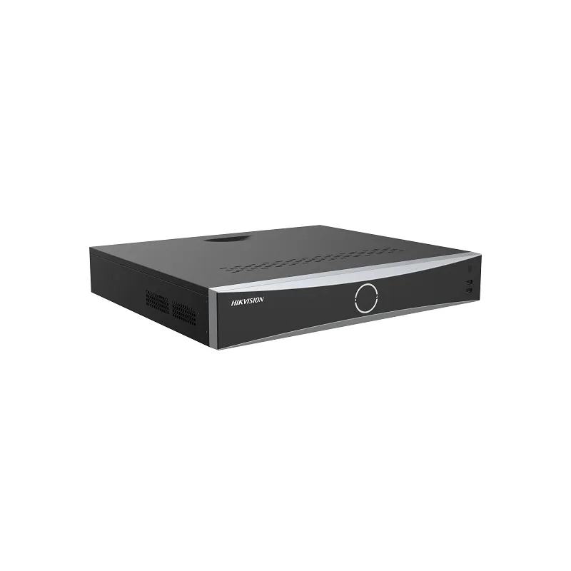 NVR Hikvision 16CH H.264/H.265, 4K, Graba hasta 32MP HDMI/VGA, Hasta 4x 20TB