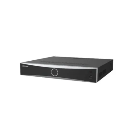 NVR Hikvision 32CH, 16CH POE H.265 4K, Graba hasta 12MP, HDMI/VGA, Hasta 4x16TB