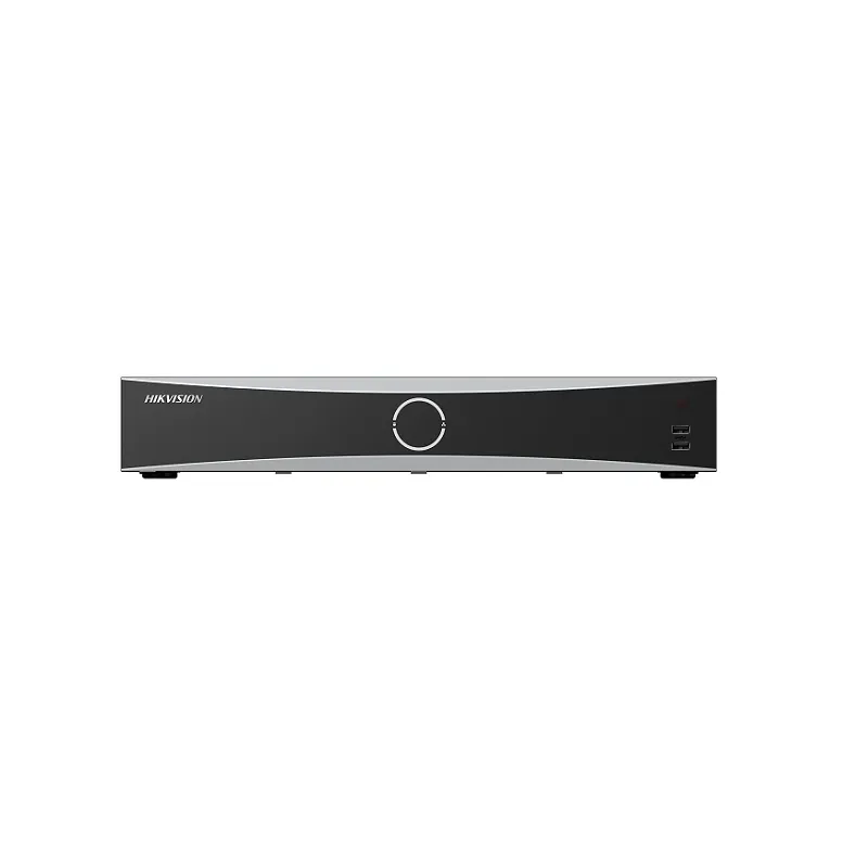 NVR Hikvision 32CH, 16CH POE H.265 4K, Graba hasta 12MP, HDMI/VGA, Hasta 4x16TB