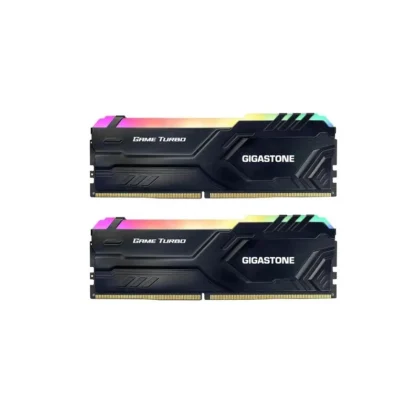 Memoria RAM DDR4 32GB (2x16GB) 3200MHz DIMM, CL16, 1.35V, PC4 25600, Gigastone Game Pro RGB