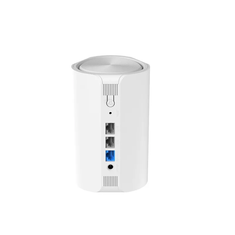Router Inalámbrico Hikvision DS-3WRM12GC, WiFi, 1200Mbps, 3 Puertos 10/100/1000Mbps, Sistema Mesh (Pack de 1)