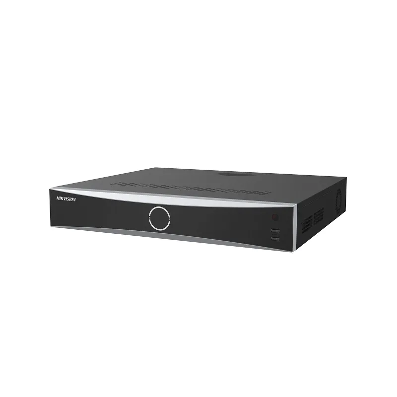NVR Hikvision 32CH H.265 4K, Graba hasta 12MP, HDMI/VGA, Hasta 4x16TB