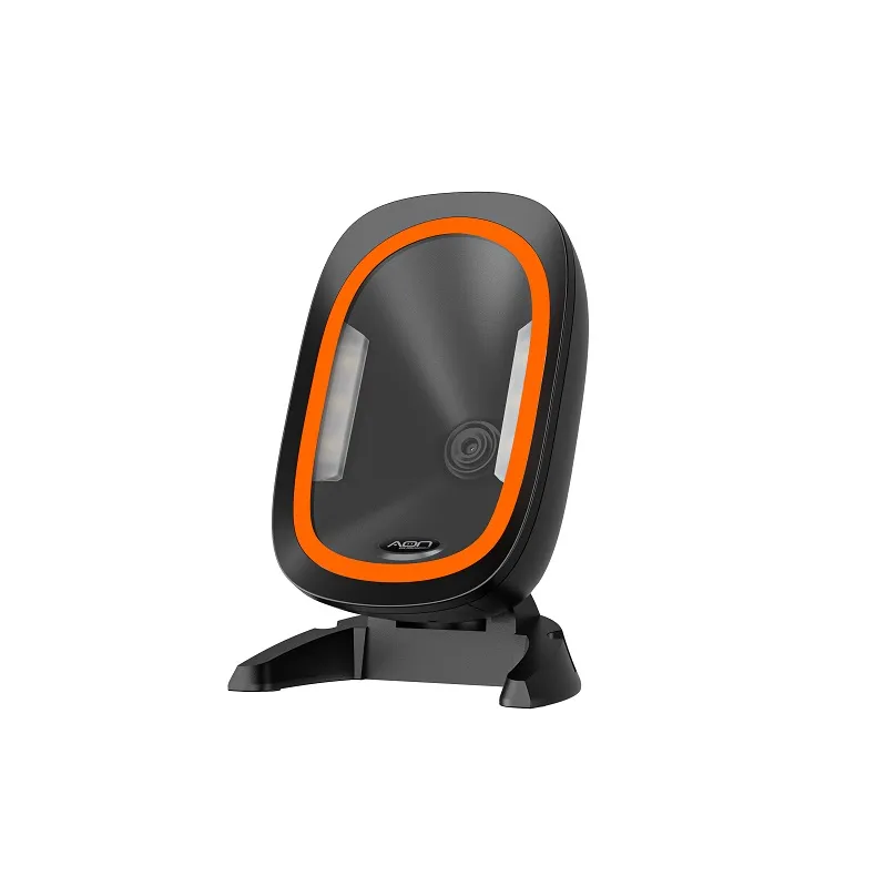 Lector de Codigo de Barra y QR AON, TS-450 2D, formato escritorio, conexión USB 2.0, color Negro