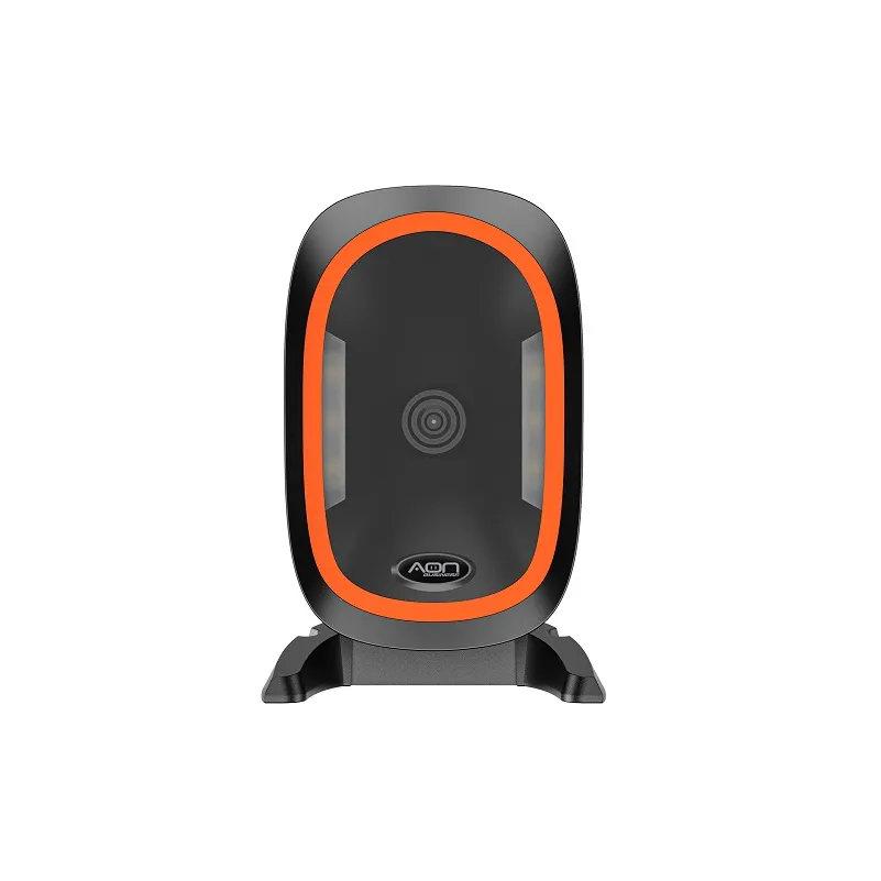 Lector de Codigo de Barra y QR AON, TS-450 2D, formato escritorio, conexión USB 2.0, color Negro