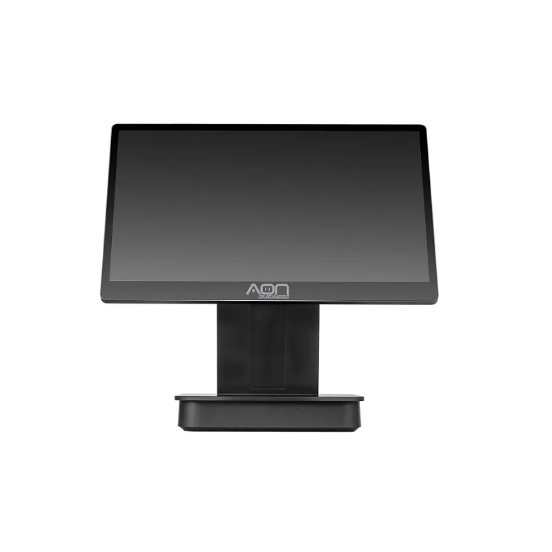 Monitor Post AON All Droid-200 de 15.6" FHD Táctil, conexión WiFi y Bluetooth 4.2, Puertos USB, LAN, RJ11/12, color negro