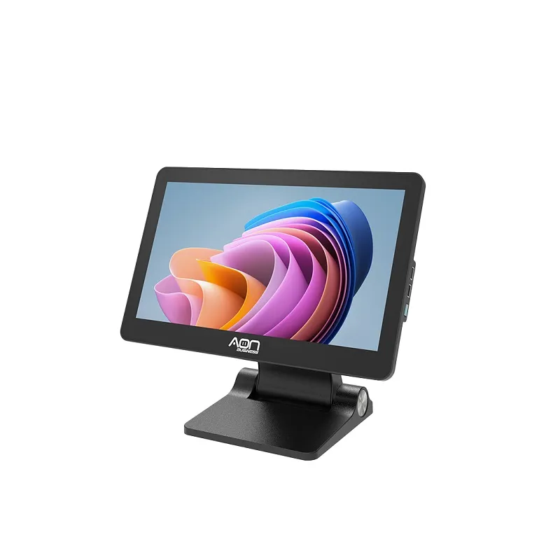 Monitor Post AON All Touch 307 de 15.6" FHD Táctil, conexión WiFi 5G y Bluetooth 5.0, Puertos LAN, USB, VGA y HDMI, color negro