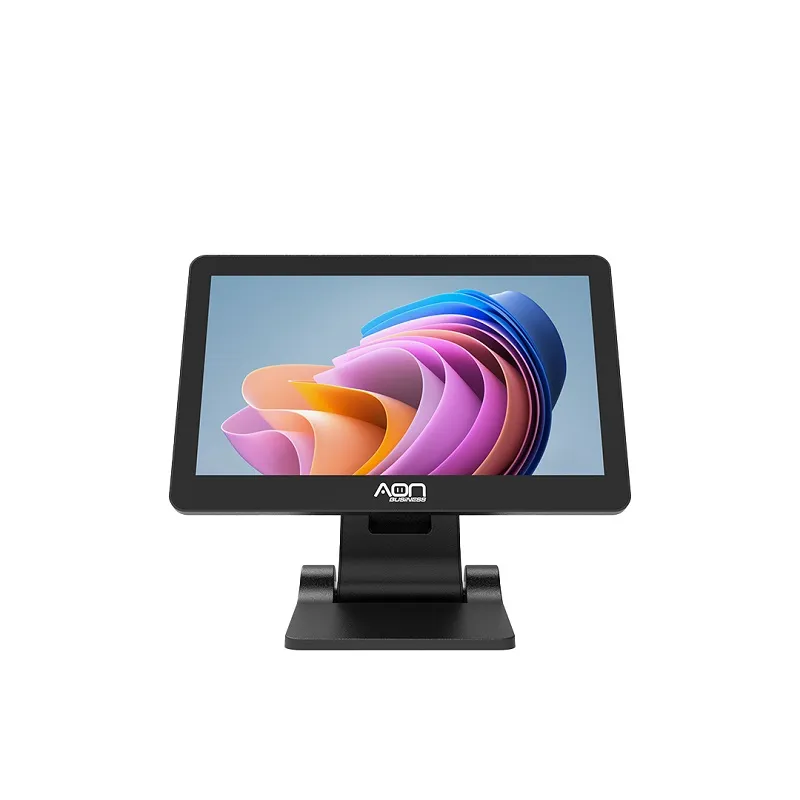 Monitor Post AON All Touch 307 de 15.6" FHD Táctil, conexión WiFi 5G y Bluetooth 5.0, Puertos LAN, USB, VGA y HDMI, color negro