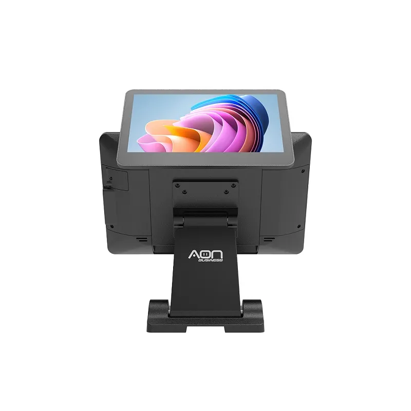 Monitor Post AON All Touch 307 de 15.6" FHD Táctil, conexión WiFi 5G y Bluetooth 5.0, Puertos LAN, USB, VGA y HDMI, color negro
