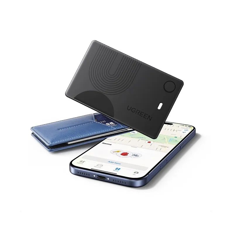 Tarjeta localizador UGREEN FineTrack, conexión bluetooth, compatible con Apple Find My, IP68