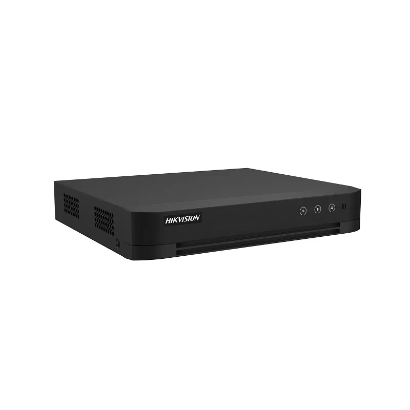 DVR Hikvision TURBO HD H.265 pro+ 16CH, HDTVI/AHD/CVI/CVBS/IP, 2MP LITE / 1080 LITE, HDMI/VGA, hasta 1x10TB