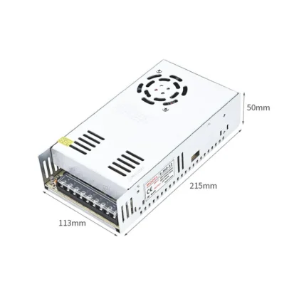 Fuente de Poder Panel de Distribución T-Vision de 12V 30A, 360W