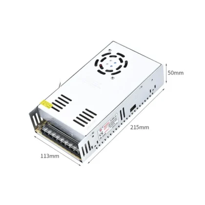 Fuente de Poder Panel de Distribución T-Vision de 12V 40A, 480W