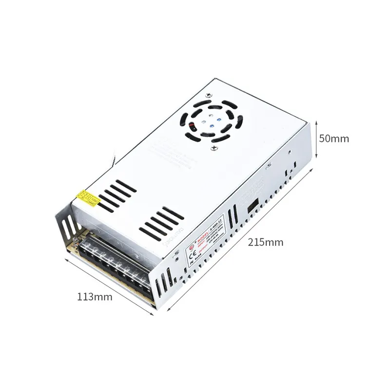 Fuente de Poder Panel de Distribución T-Vision de 12V 40A, 480W