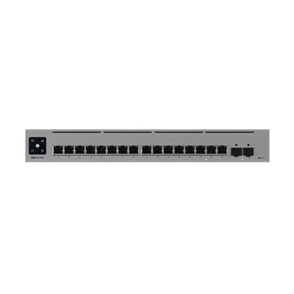 Switch Ubiquiti Unifi Pro Max, 16 Puertos, 12 puertos GbE RJ45, 4 puertos 1/2.5 GbE RJ45, 2 puertos 10G SFP+, 25W