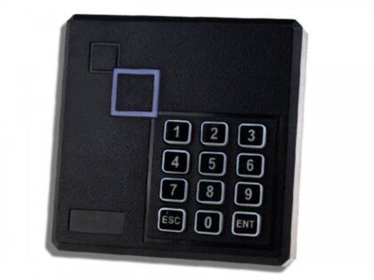 Control de acceso 103A por contraseña y tarjeta de proximidad, 125KHz, negro