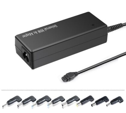 Cargador Universal D1552-UN103-TV para Laptops - 90W 100V-240V AC - 9 PUNTAS