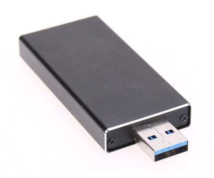 CAJA PARA M.2 TIPO 2230 y 2242, USB 3.0