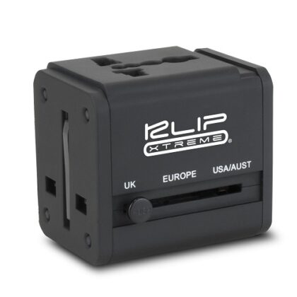 Adaptador de corriente Universal Todo en uno EUR/UK/US/AUS con 2 USB