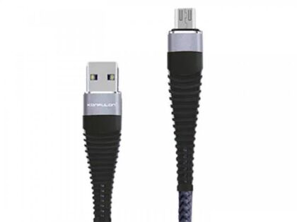 Cable USB Micro a USB de nylon Konfulon 2.1A, carga rapida para Samsung y telefono Android