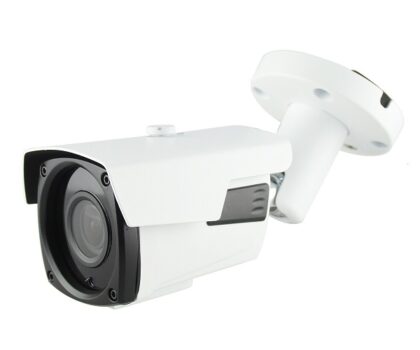 Camara Bullet Hibrida T-VISION AHD/CVI/TVI/CVBS 5MP, IR 40m, OSD, IP66 Waterproof, 2.8-12mm, Metal