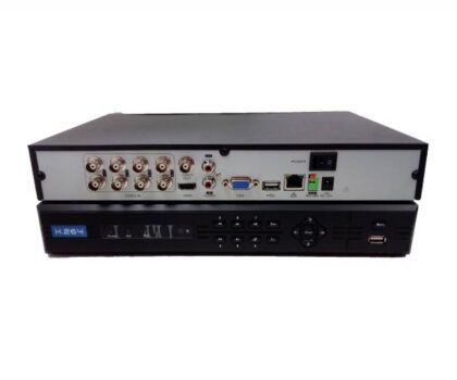 TVR T-Vision HIBRIDO H264 8CH AHD/TVI/IPC/ANALOGO,1080P/720P, VGA/HDMI/BNC, 1CH AUDIO, P2P
