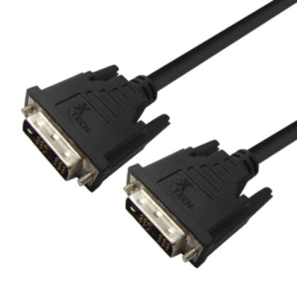 Cable de DVI MACHO A DVI MACHO 1.8 METROS 6FT 30AWG 1080P