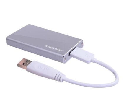 Enclosure KINGSHARE KS-AMTU02 Caja para SSD de M SATA a USB 3.0