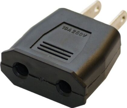 ADAPTADOR DE CORRIENTE AMERICANO A EUROPEO