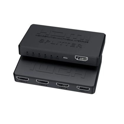 Splitter HDMI de 4 puertos, HDMI 1.4b, 3D,1080p, hasta 4Kx2K