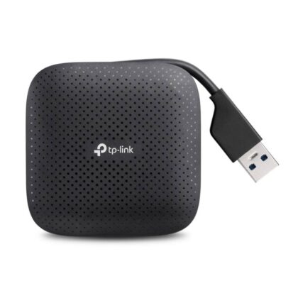 Multiplicador HUB TP-LINK UH400, 4 Puertos Portable USB 3.0, Negro