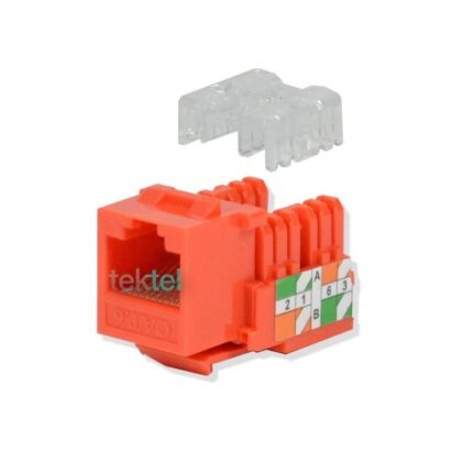 JACK RJ-45 PARA RED CAT6-ROJO LANPRO