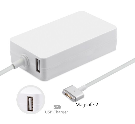 Cargador generico para Macbook 14.5V 3.1A, 45W, MagSafe 2