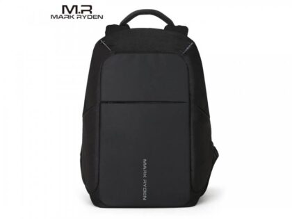 Mochila MARK RYDEN antirrobo 15.6" con compartimiento para laptop, Color Negro
