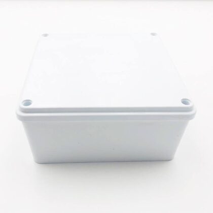 Caja para interruptores, cables y tuberias T-VISION, 150x150x75mm, Blanco, para exteriores Ip67