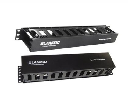 ORGANIZADOR DE CABLE LANPRO HORIZONTAL 2U, 19"