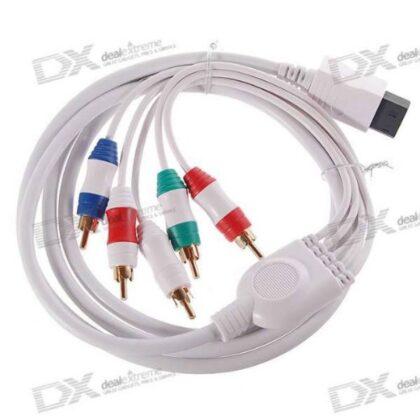 Cable de Audio y Video Componente para Wii Nintendo