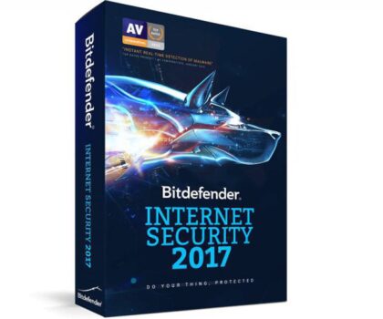 Programa Bitdefender internet security 2017 para 1 PC por 1 año ( SIN GARANTIA )