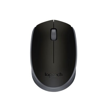 Ratón inalámbrico LOGITECH M170, 1000DPI, receptor USB, Negro