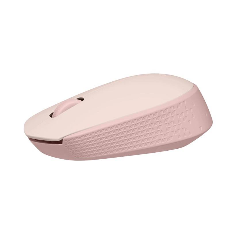 Ratón inalámbrico LOGITECH M170, 1000DPI, Receptor USB, Rosado