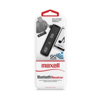 Receptor Bluetooth MAXELL BT-D200DN, para Audifonos, Color Negro