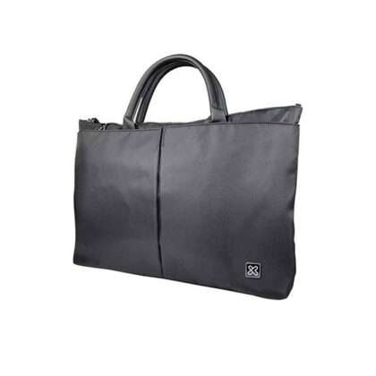 Maletin KLIPX Amalfi para Portatil de hasta 15.6", color negro, material nylon