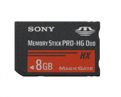 Memoria Sony Stick Pro-HG Duo, 8GB, Para camaras y mini consolas.