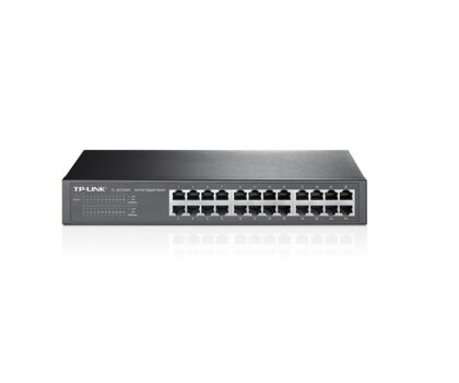 Switch GigabitTP-LINK TL-SG1024D De 24 Puertos 10/100/1000M, 1U 19 Montable En Rack