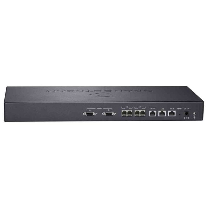 Controlador de centrales IP GRANDSTREAM HA100, 14 indicadores LED, Puertos FXS para Teléfono Analógico y FXO para PSTN