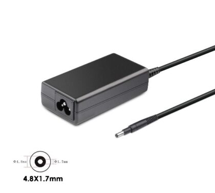 Cargador Generico para Laptop HP de 19.5V/3.33A 65W Conector de 4.8x1.7mm SLIM
