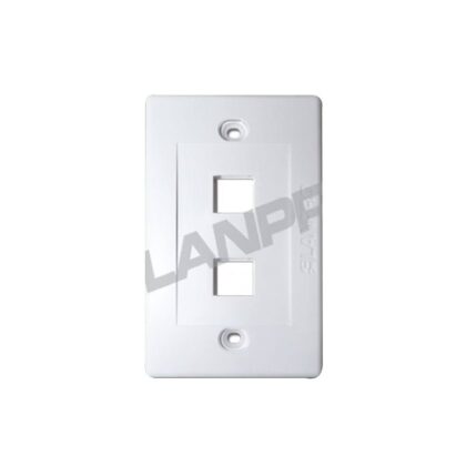 Tapa para moldura vertical LANPRO de 2 Salidas