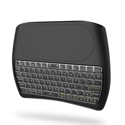 Control remoto Air Mouse D8 Inalambrico con panel táctil y 7 colores de retroiluminación