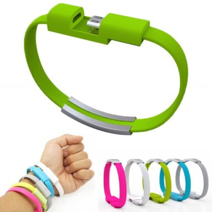 Cables MICRO USB tipo pulsera