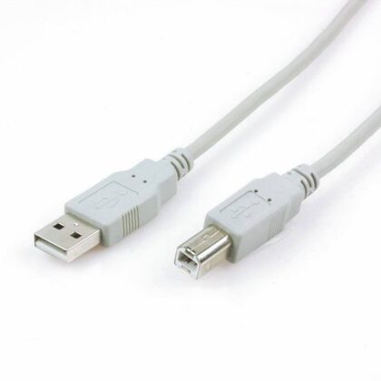 Cable USB 2.0 A+B para impresora de 1.8 metros, 480MBPS , 30AWG, Blanco