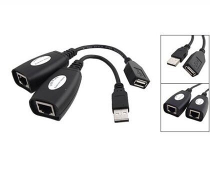 Extensor USB 2.0 Por RJ45 - Hasta 45 Metros / 150 Pies